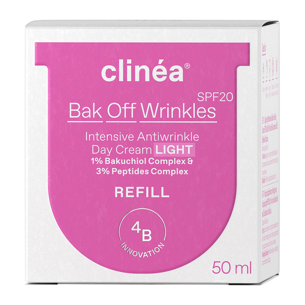 CLINEA - Bak off Wrinkles Light SPF20 (refill) - 50ml